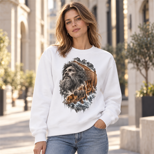 NOAH'S ARK – Unisex Bio-Pullover | Genesis VII:9