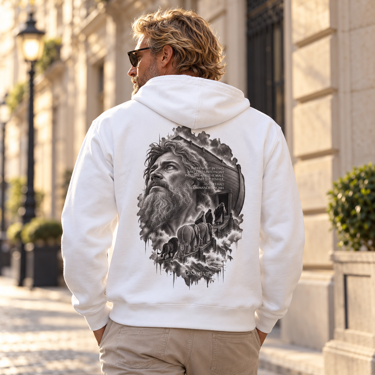 NOAH'S ARK – Unisex Bio-Hoodie | Genesis VII:9
