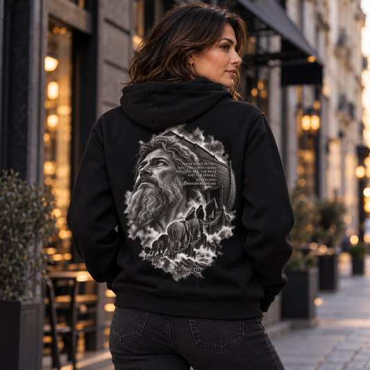 NOAH'S ARK – Unisex Bio-Hoodie | Genesis VII:9